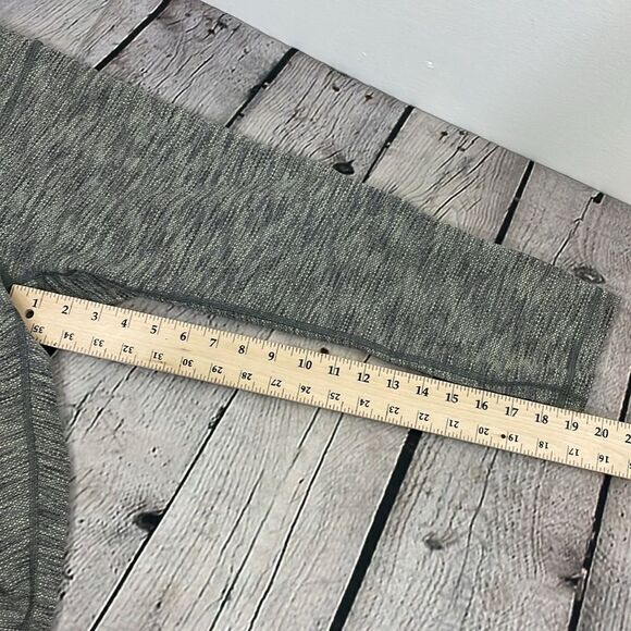 Lululemon Wunder Under Crop 6 Diamond Jacquard Space Dye Slate Clarity Yellow - Picture 12 of 13